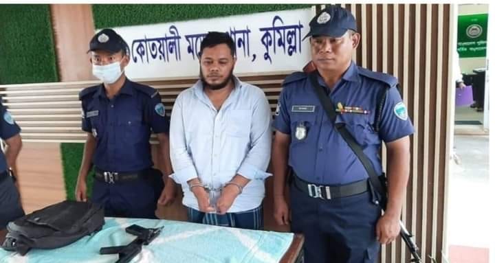 কুমিল্লার বোমা হাসিব গ্রেফতার