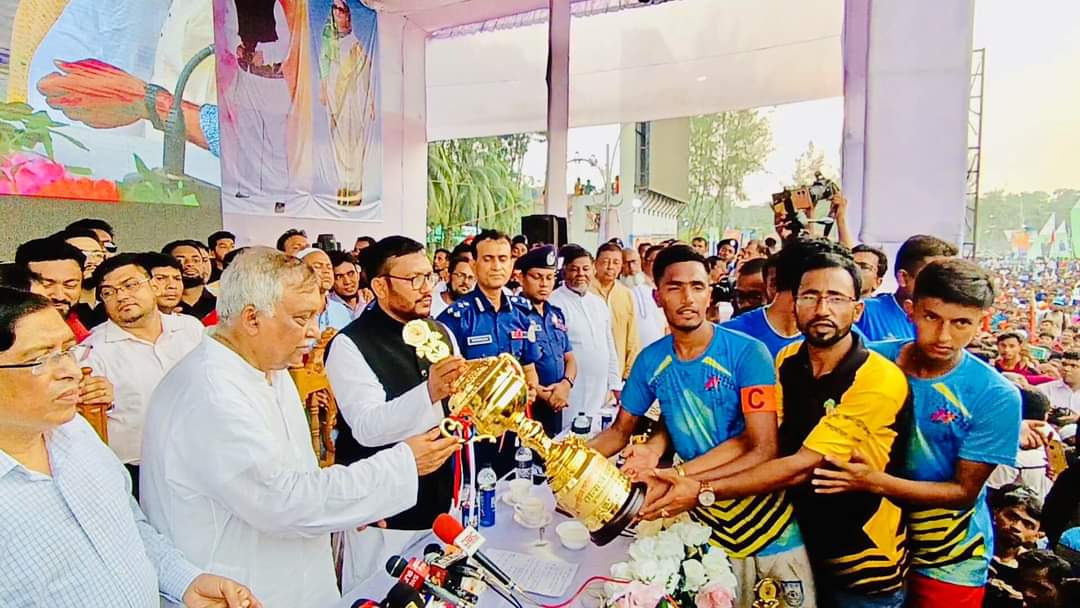 খেলাধুলা-সাংস্কৃতিক চর্চা থাকায় দেশ আজ মাদকমুক্ত: স্বরাষ্ট্রমন্ত্রী