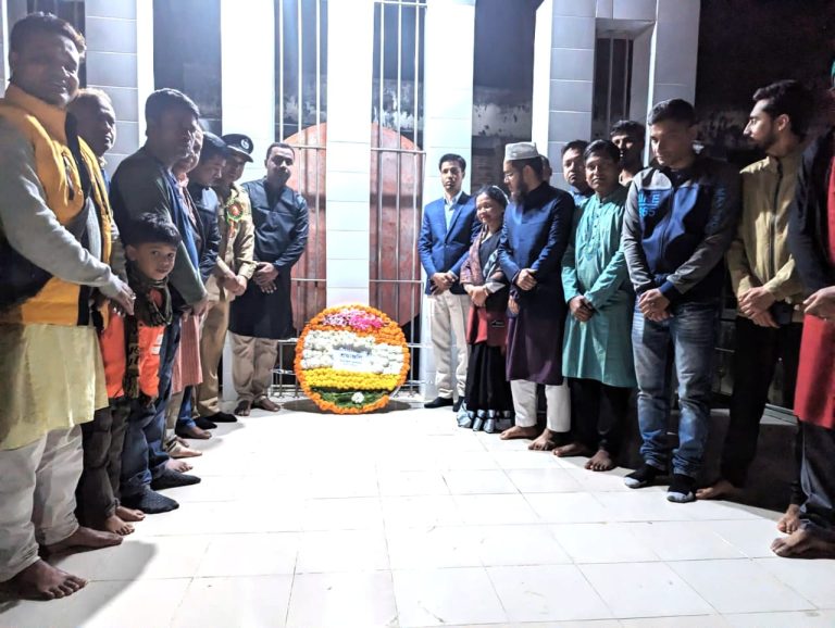 দিনাজপুরের ঘোড়াঘাটে যথাযোগ্য মর্যাদায় আন্তর্জাতিক মাতৃভাষা দিবস ও শহীদ দিবস পালিত