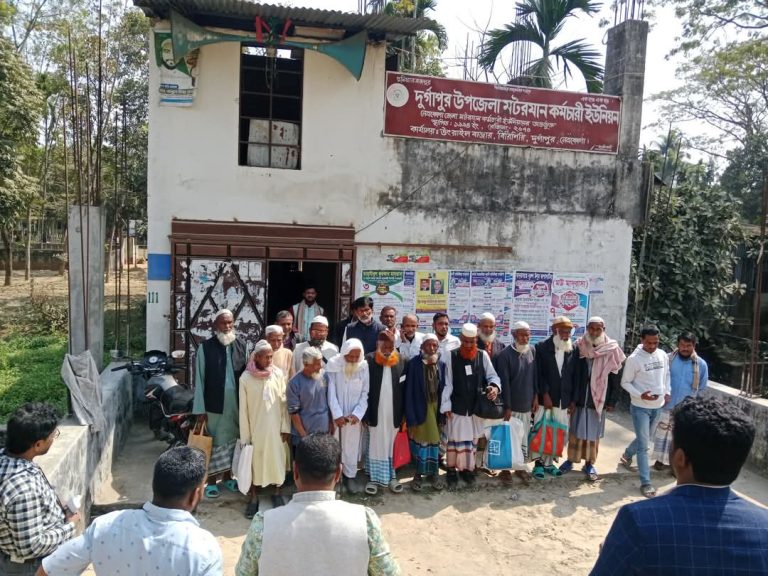 দুর্গাপুরে ব্যারিষ্টার কায়সার কামালের সহযোগিতায় ফ্রি চিকিৎসা সেবা পেল ৩১২৫ জন