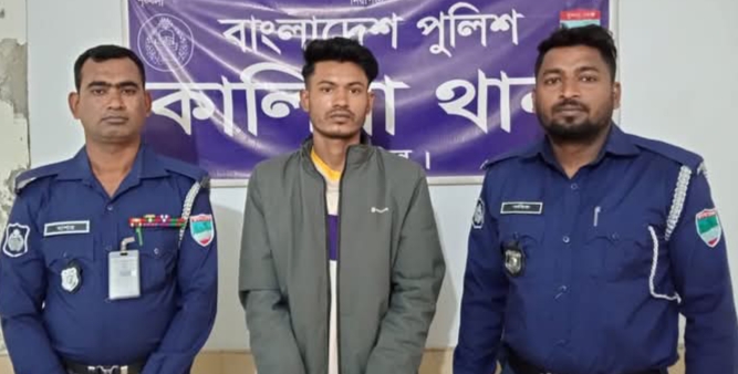 কালিয়া থানা পুলিশের অভিযানে ৫০ পিস ইয়াবা ট্যাবলেটসহ গ্রেফতার ১