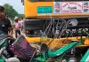 সিলেটে তেলবাহী ট্রাক ও অটোরিকশার সংঘর্ষে ৪ জন নিহত