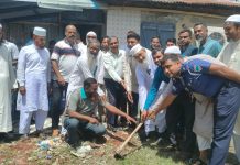 আশাশুনি প্রেস ক্লাবের নতুন দ্বিতল ভবন নির্মাণ কাজের উদ্বোধন