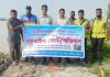 নড়াইলে মা ইলিশ রক্ষায় মৎস্য বিভাগের অভিযান, পুড়িয়ে ধ্বংস ৬ হাজার মিটার জাল